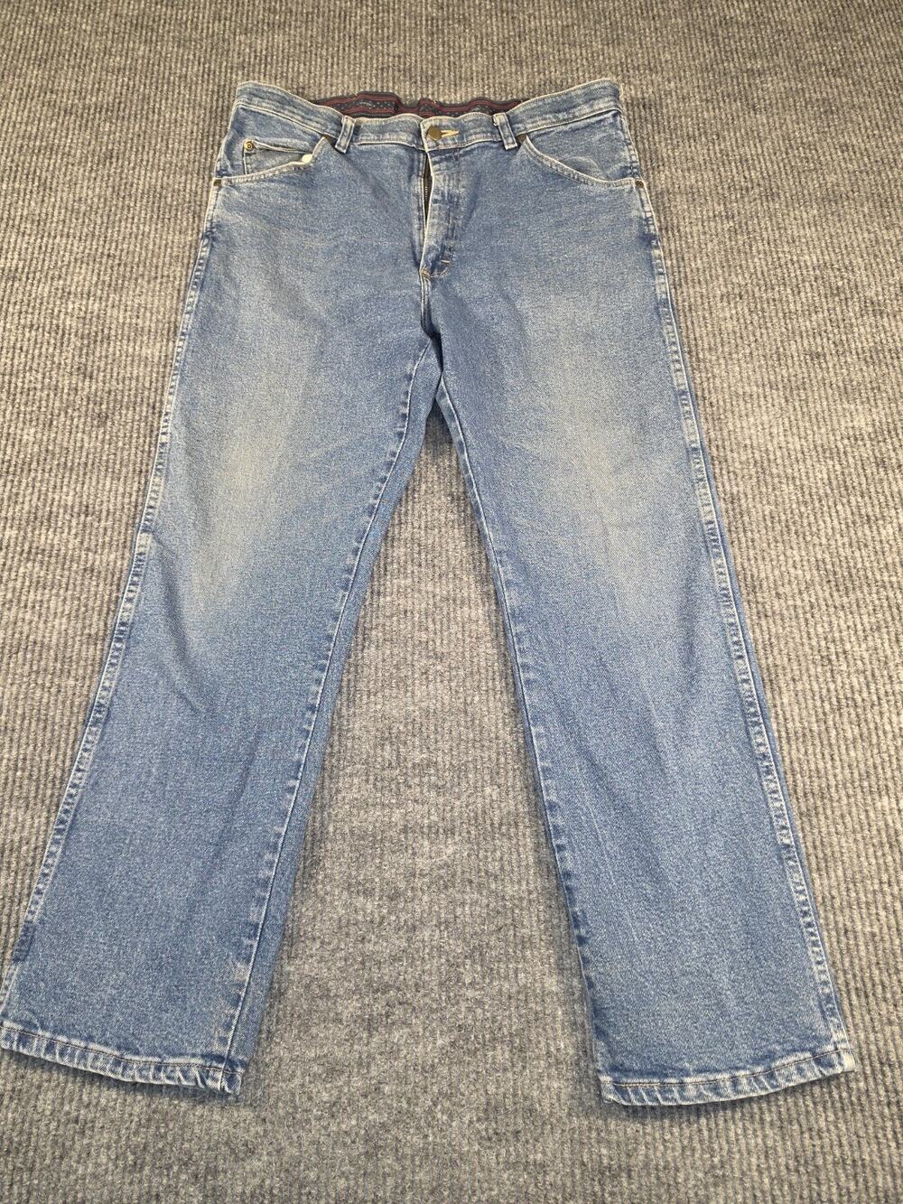 Wrangler Mens Jean Comfort Flex Waistband Siz 36 X 30 Style 855WAQD